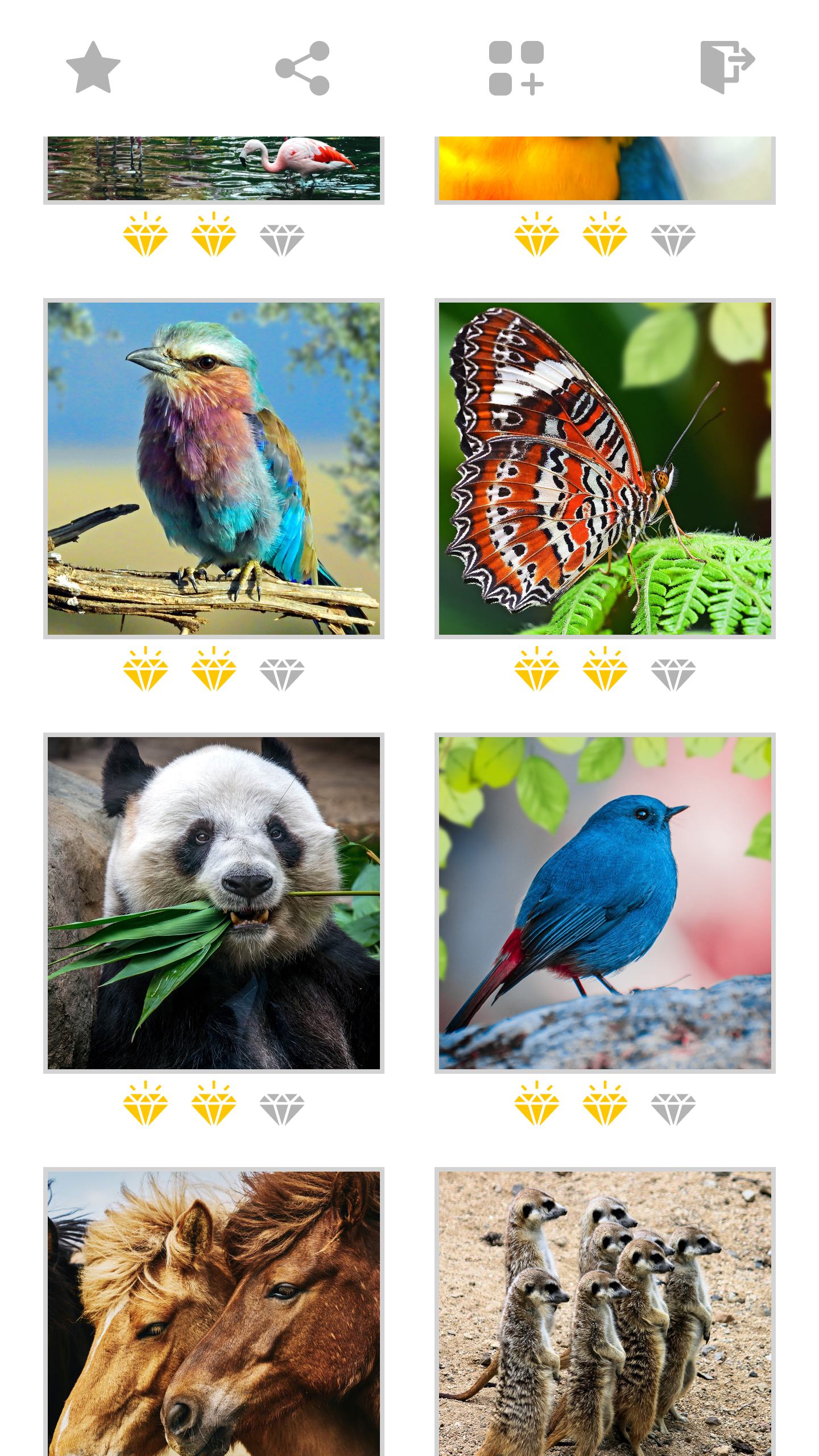 اسکرین شات 2 بازی Jigsaw Animal Puzzles: Mosaic