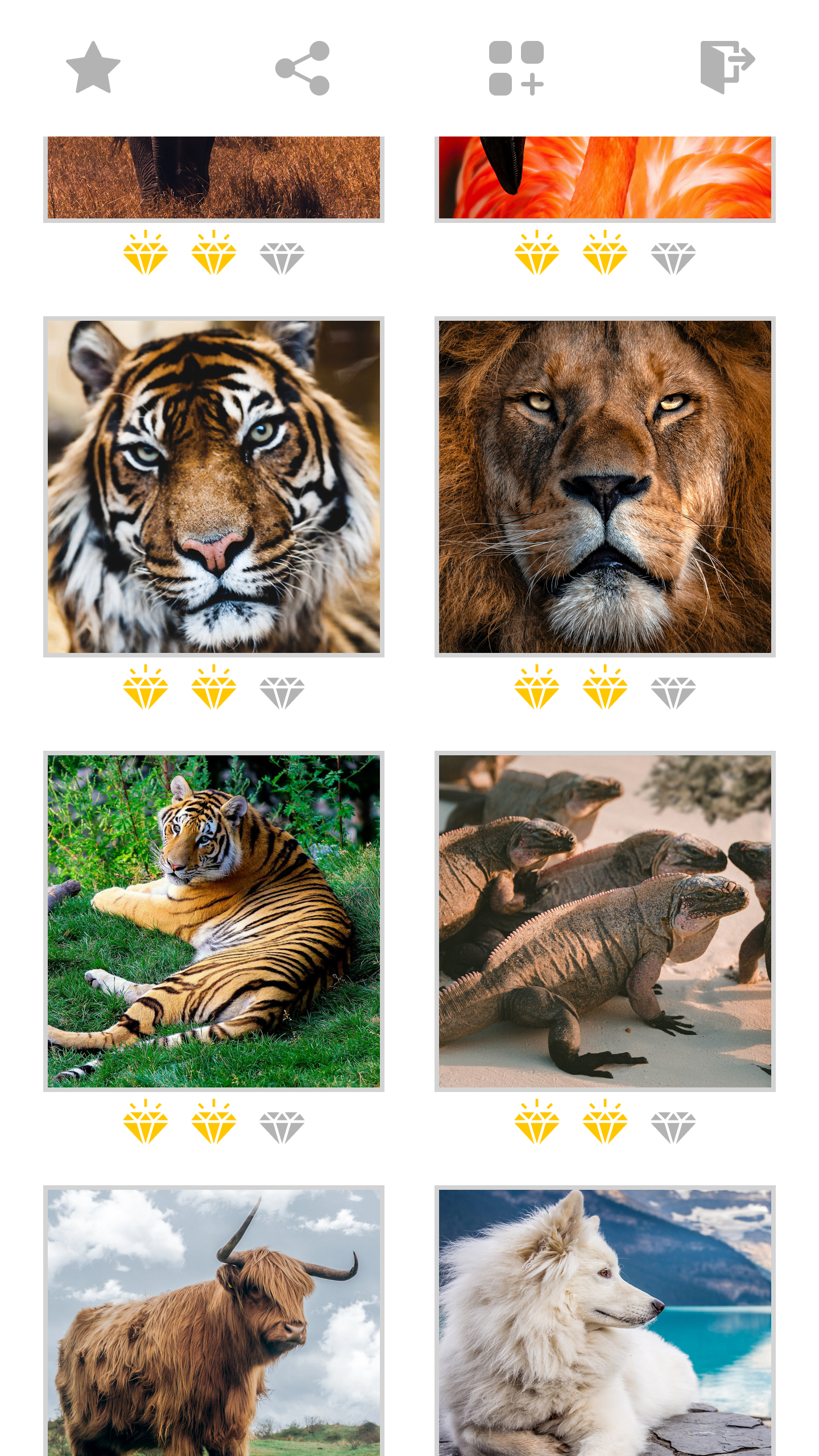 اسکرین شات 3 بازی Jigsaw Animal Puzzles: Mosaic