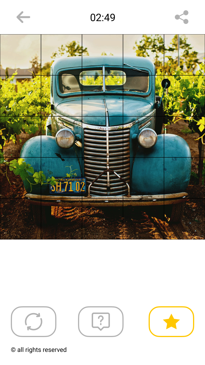 اسکرین شات 7 بازی Jigsaw Car Mosaic Puzzles