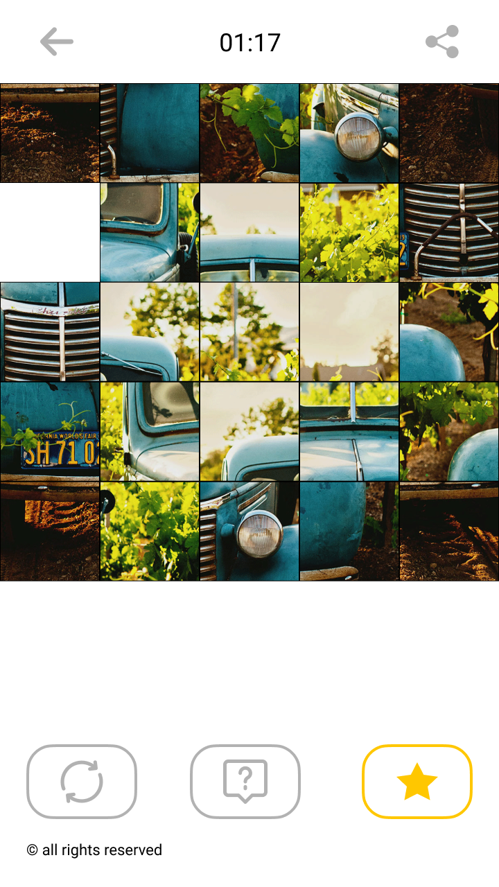 اسکرین شات 6 بازی Jigsaw Car Mosaic Puzzles
