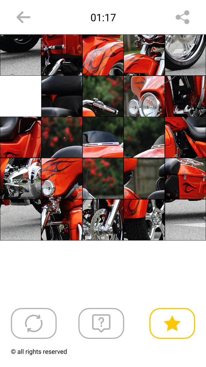 اسکرین شات 6 بازی Jigsaw Motorcycle Puzzles