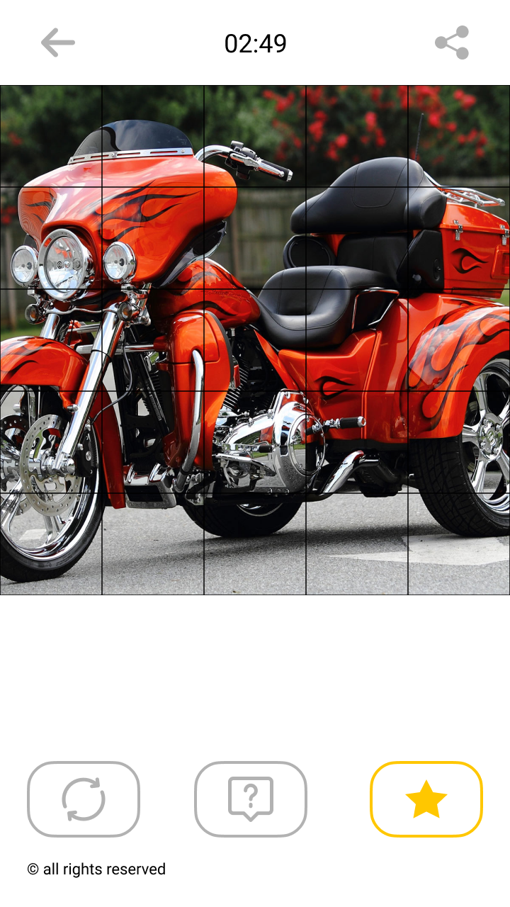اسکرین شات 7 بازی Jigsaw Motorcycle Puzzles
