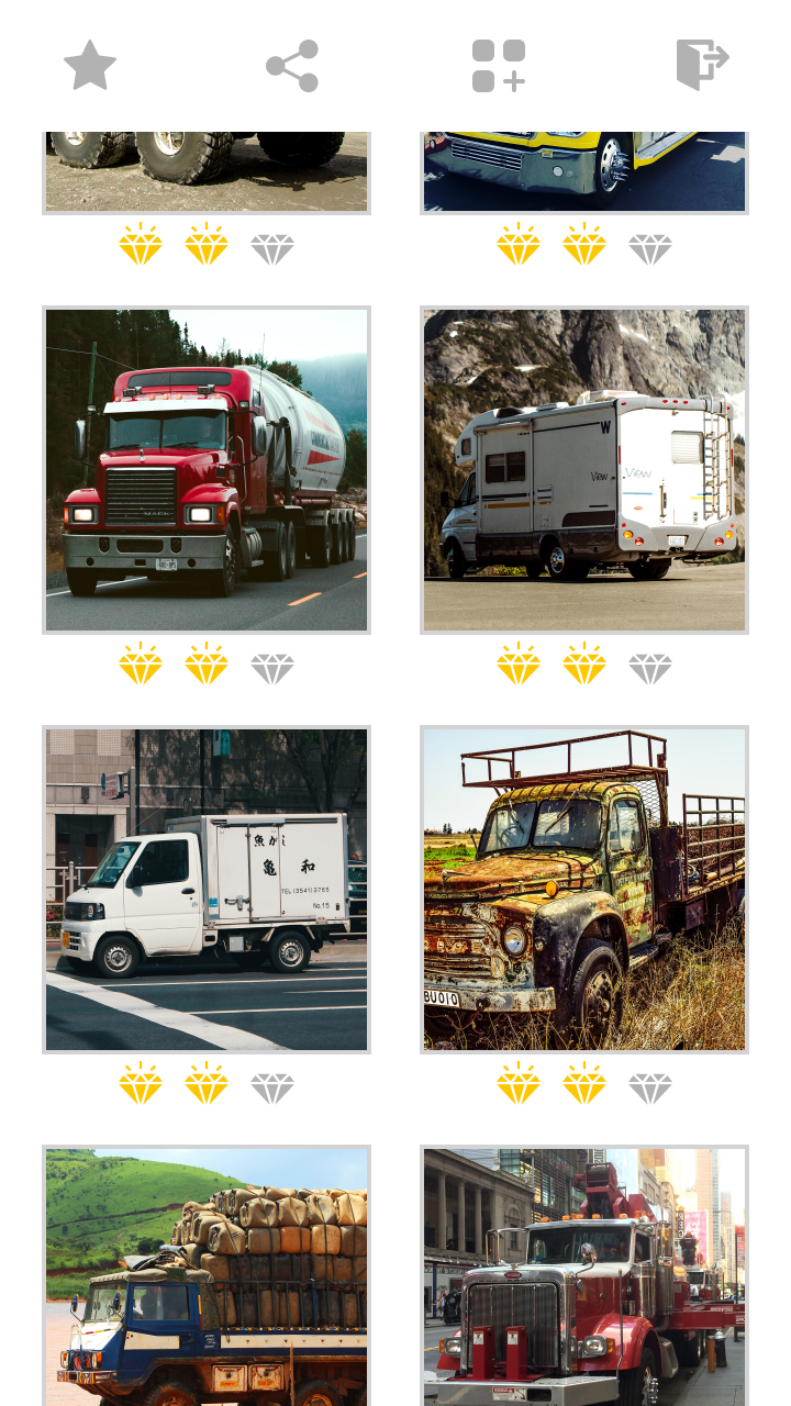 اسکرین شات 3 بازی Jigsaw Truck Mosaic Puzzles