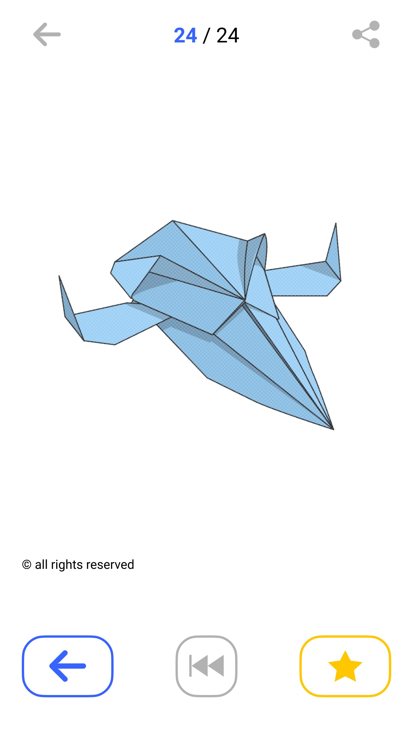 اسکرین شات 6 برنامه Origami Vehicles From Paper