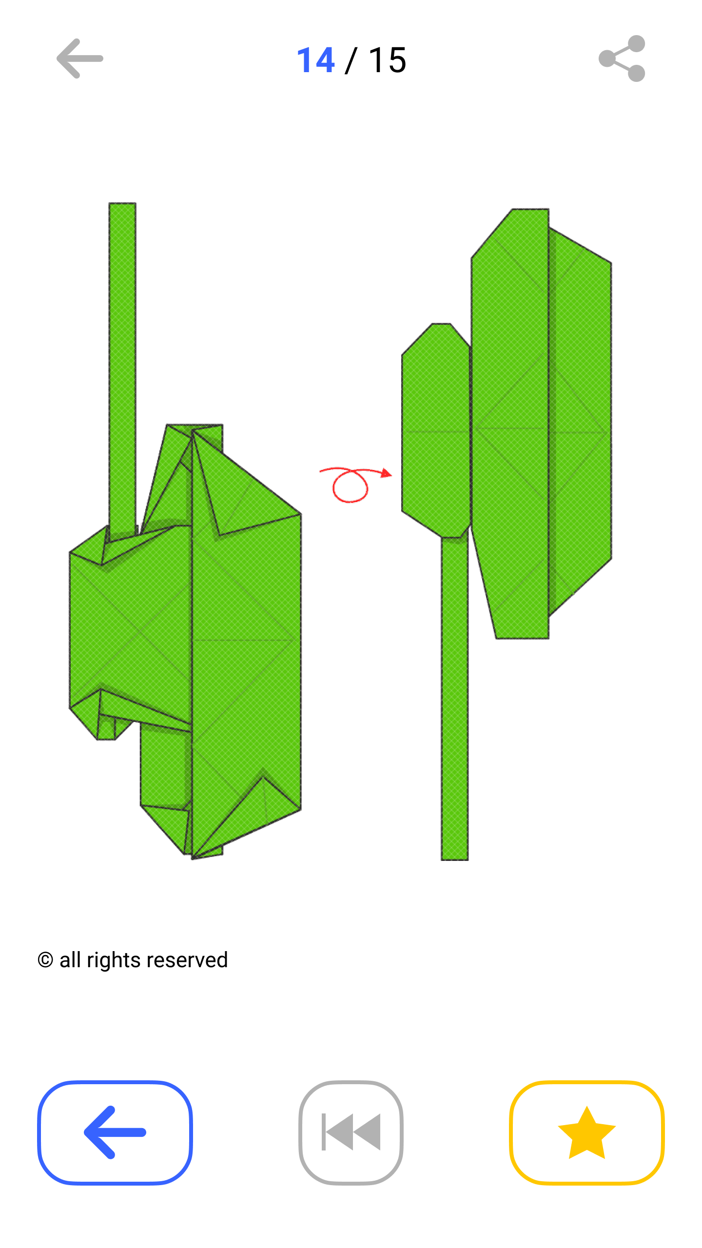 اسکرین شات 7 برنامه Origami Vehicles From Paper