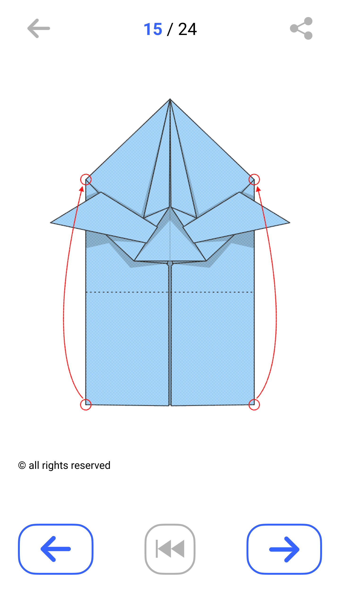 اسکرین شات 4 برنامه Origami Vehicles From Paper