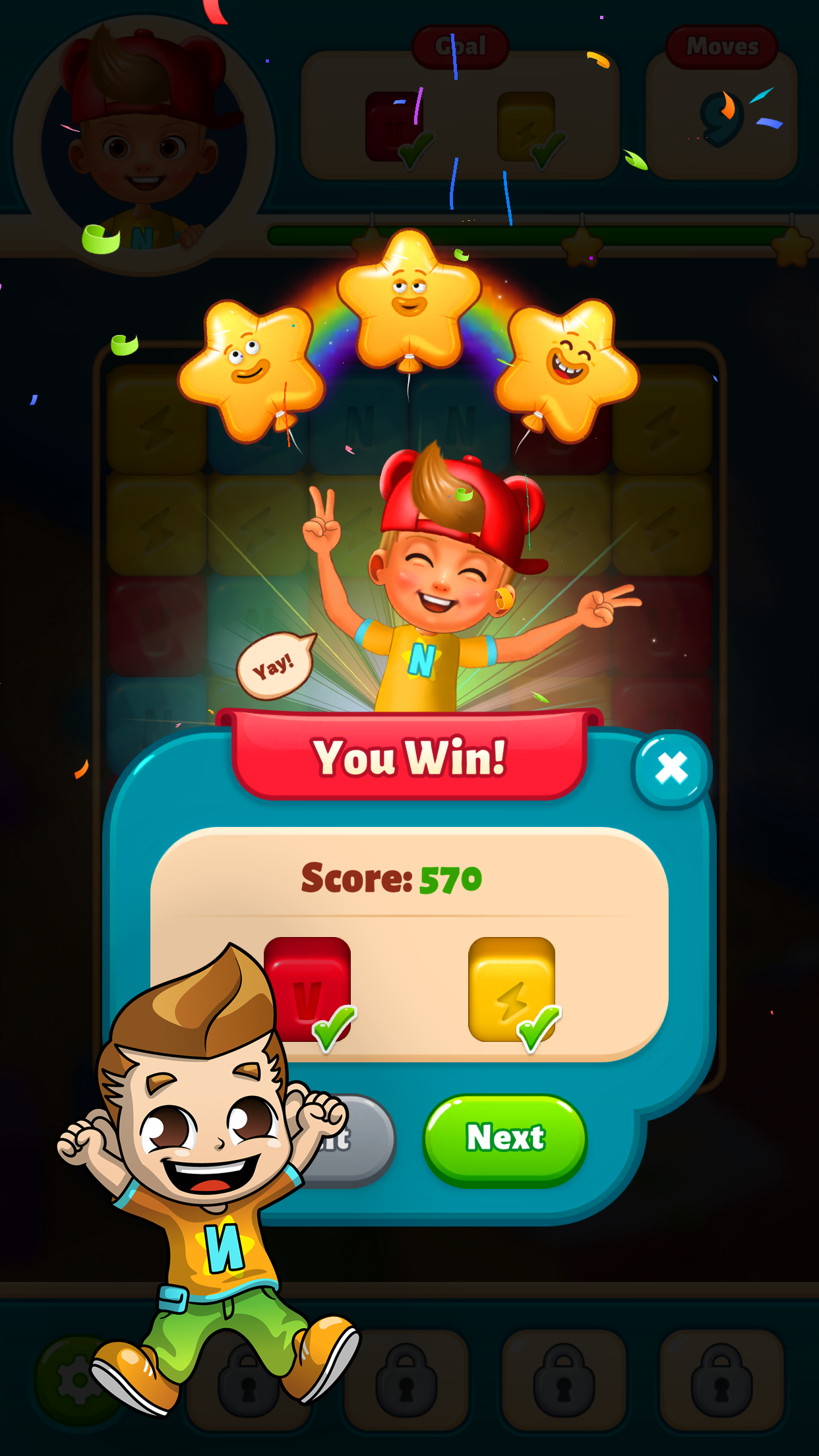 اسکرین شات 6 بازی Vlad & Niki Match