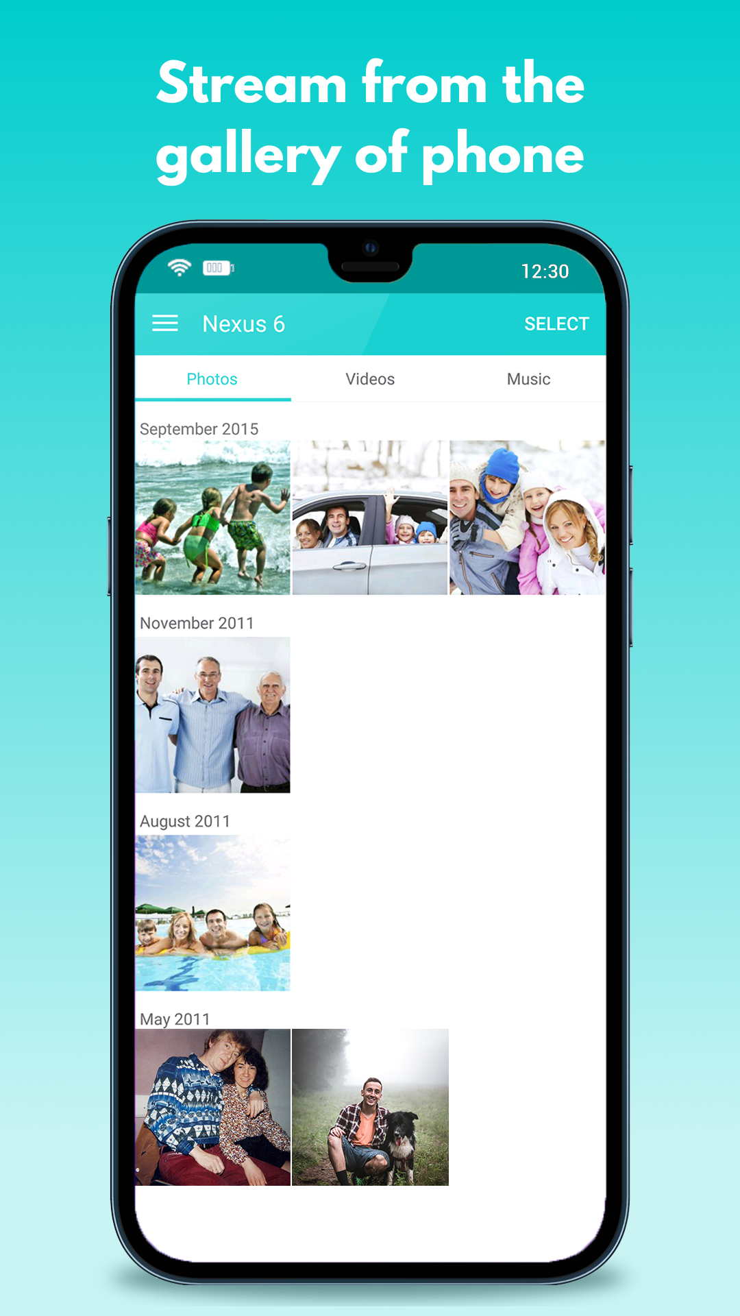 اسکرین شات 3 برنامه TV Cast: Nero Streaming Player