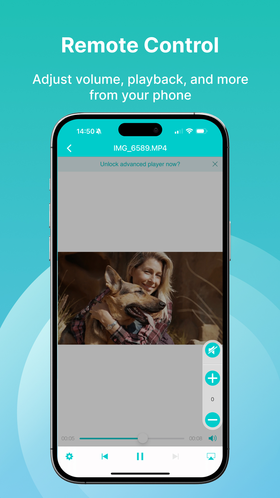 اسکرین شات 5 برنامه TV Cast: Nero Streaming Player