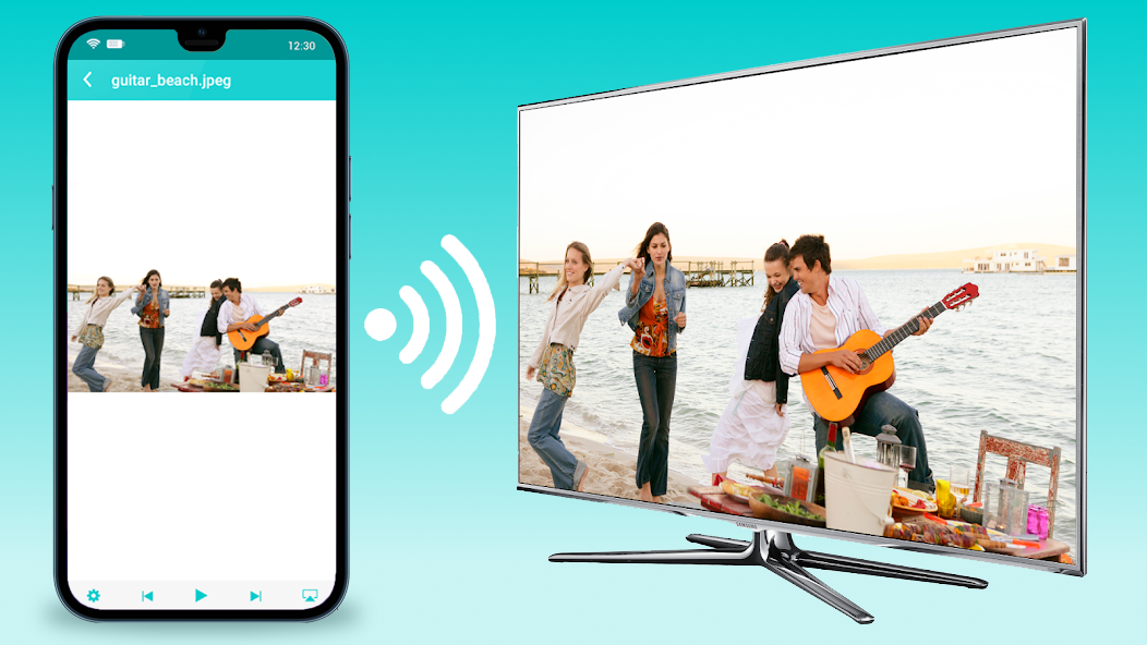 اسکرین شات 1 برنامه TV Cast: Nero DLNA/UPnP Player
