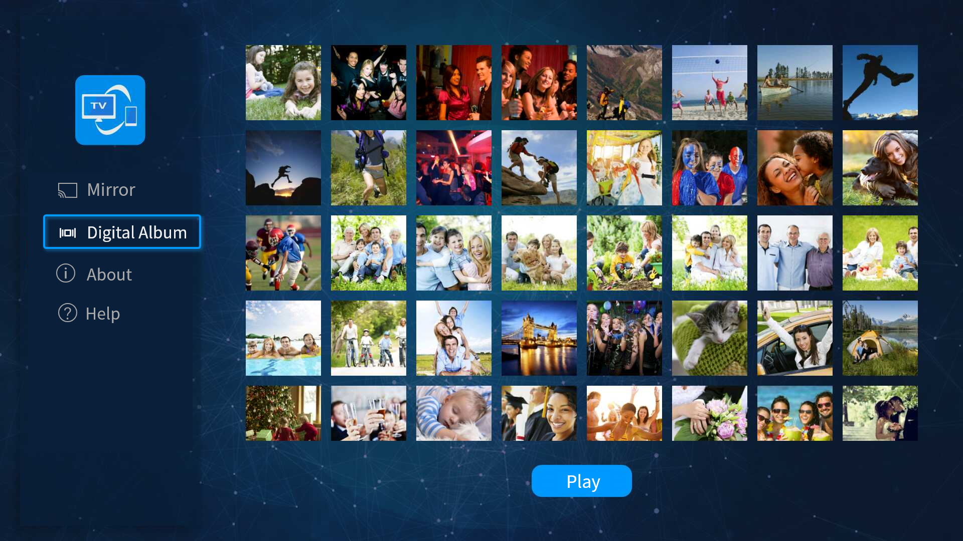 اسکرین شات 4 برنامه 1001 TVs (screen mirroring)