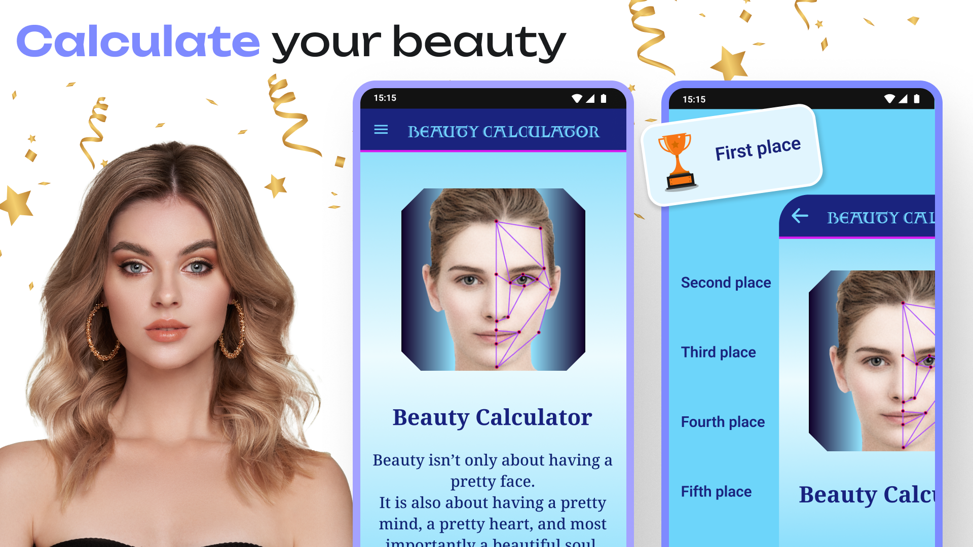 اسکرین شات 6 برنامه Beauty Calculator Pretty Scale