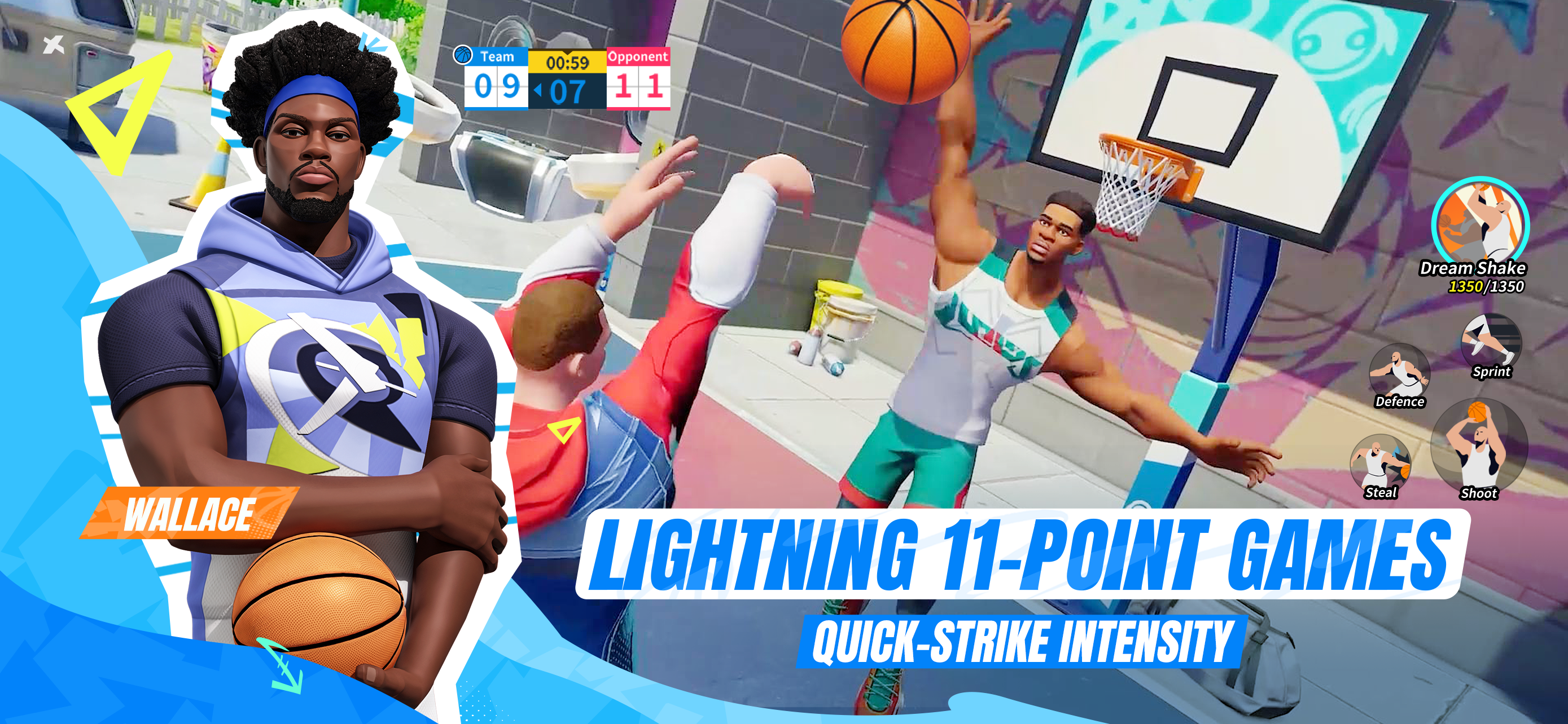 اسکرین شات 3 بازی Dunk City Dynasty