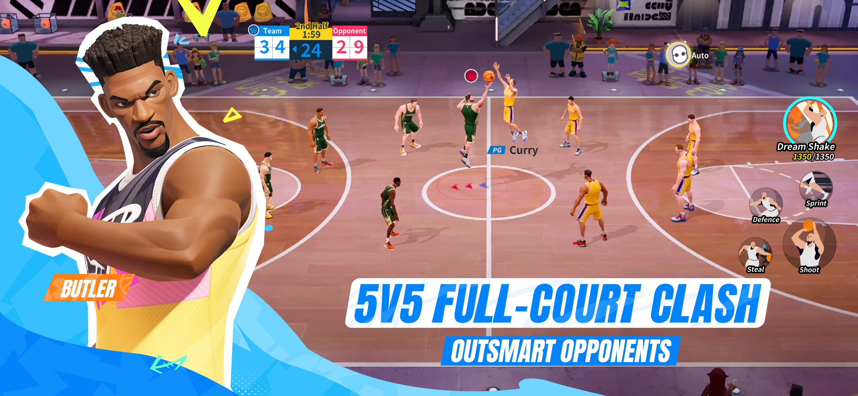اسکرین شات 4 بازی Dunk City Dynasty