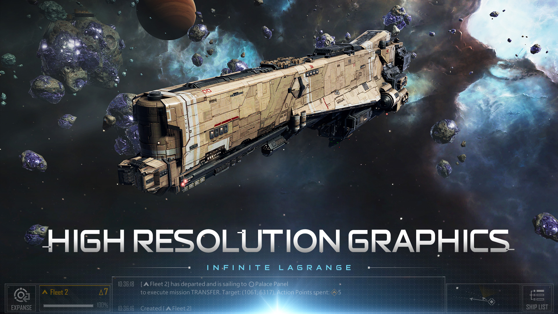 اسکرین شات 2 بازی Infinite Lagrange-Star Hunter