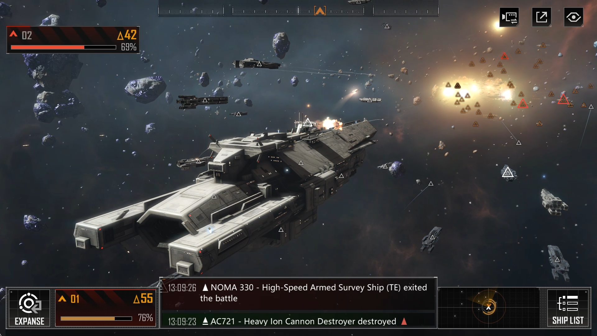 اسکرین شات 6 بازی Infinite Lagrange-Star Hunter