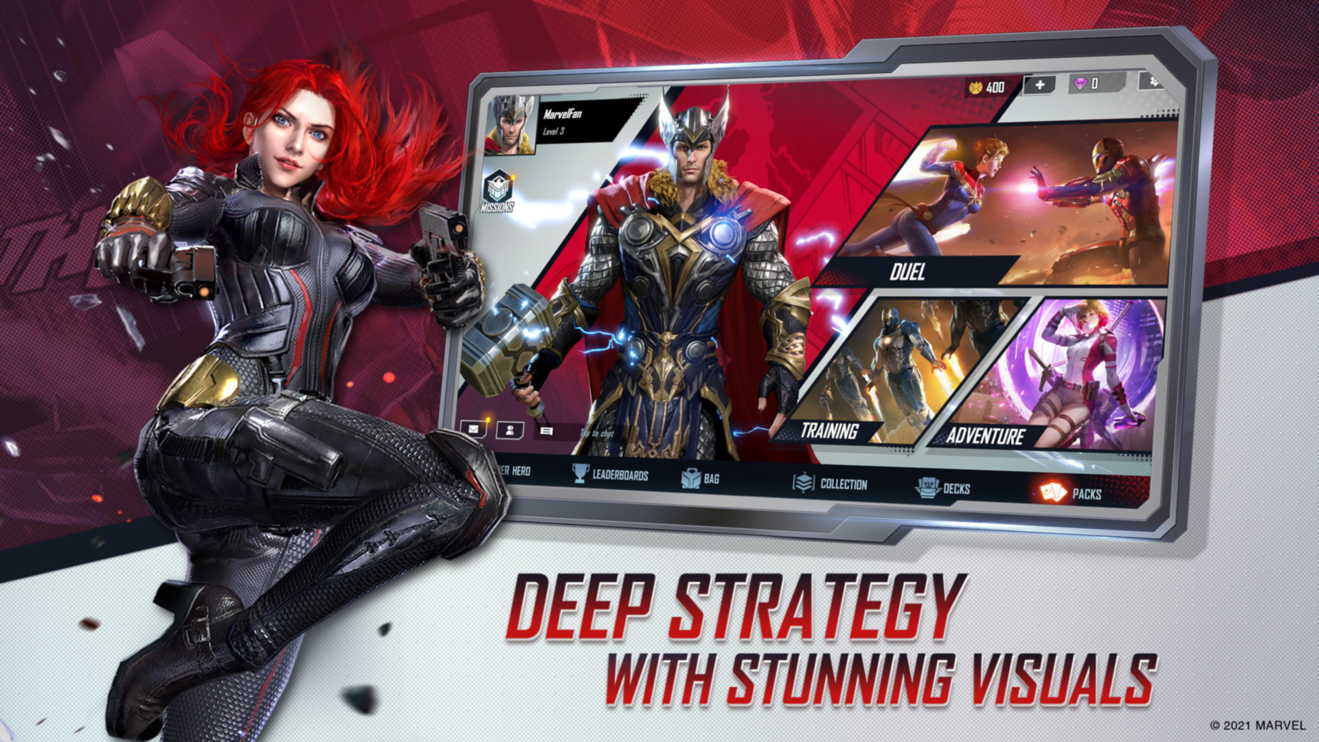 اسکرین شات 3 بازی MARVEL Duel