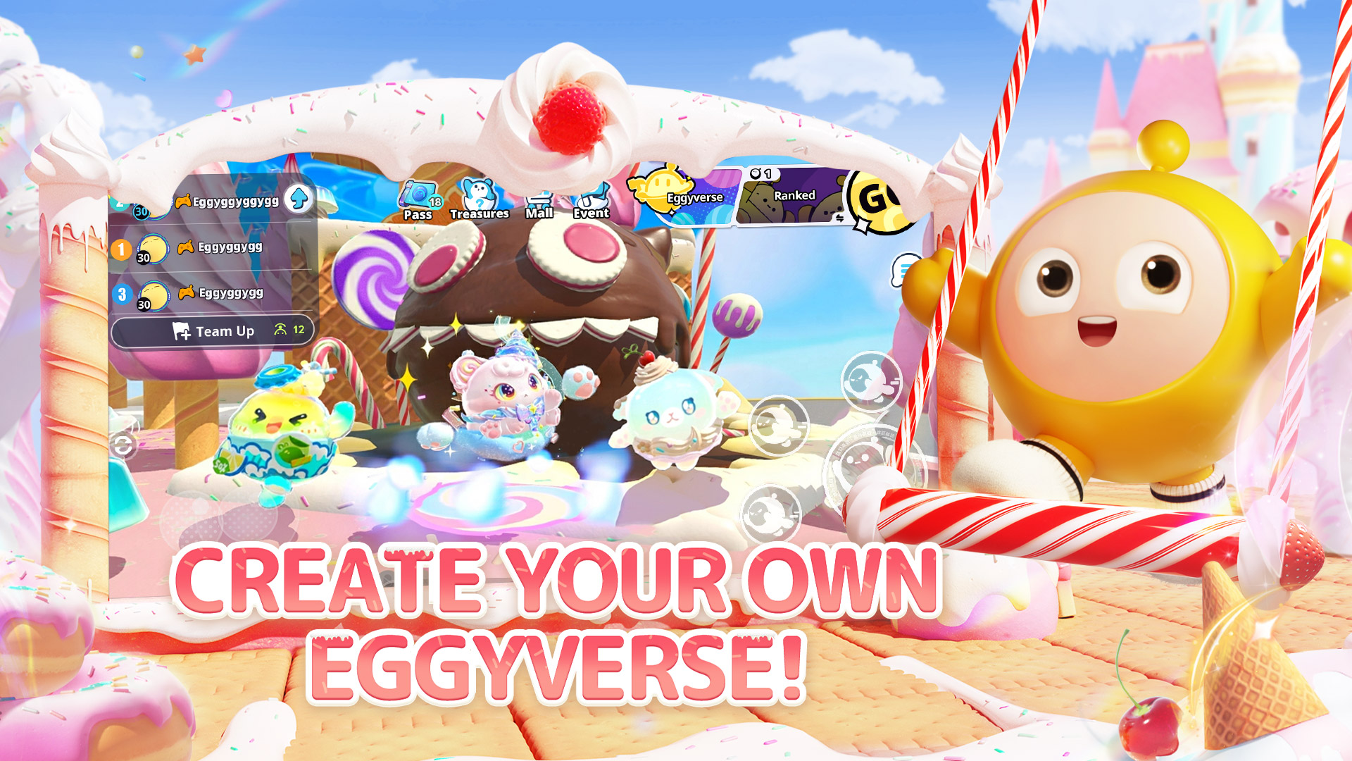 اسکرین شات 2 بازی Eggy Party: Get 30 Shiny Coins