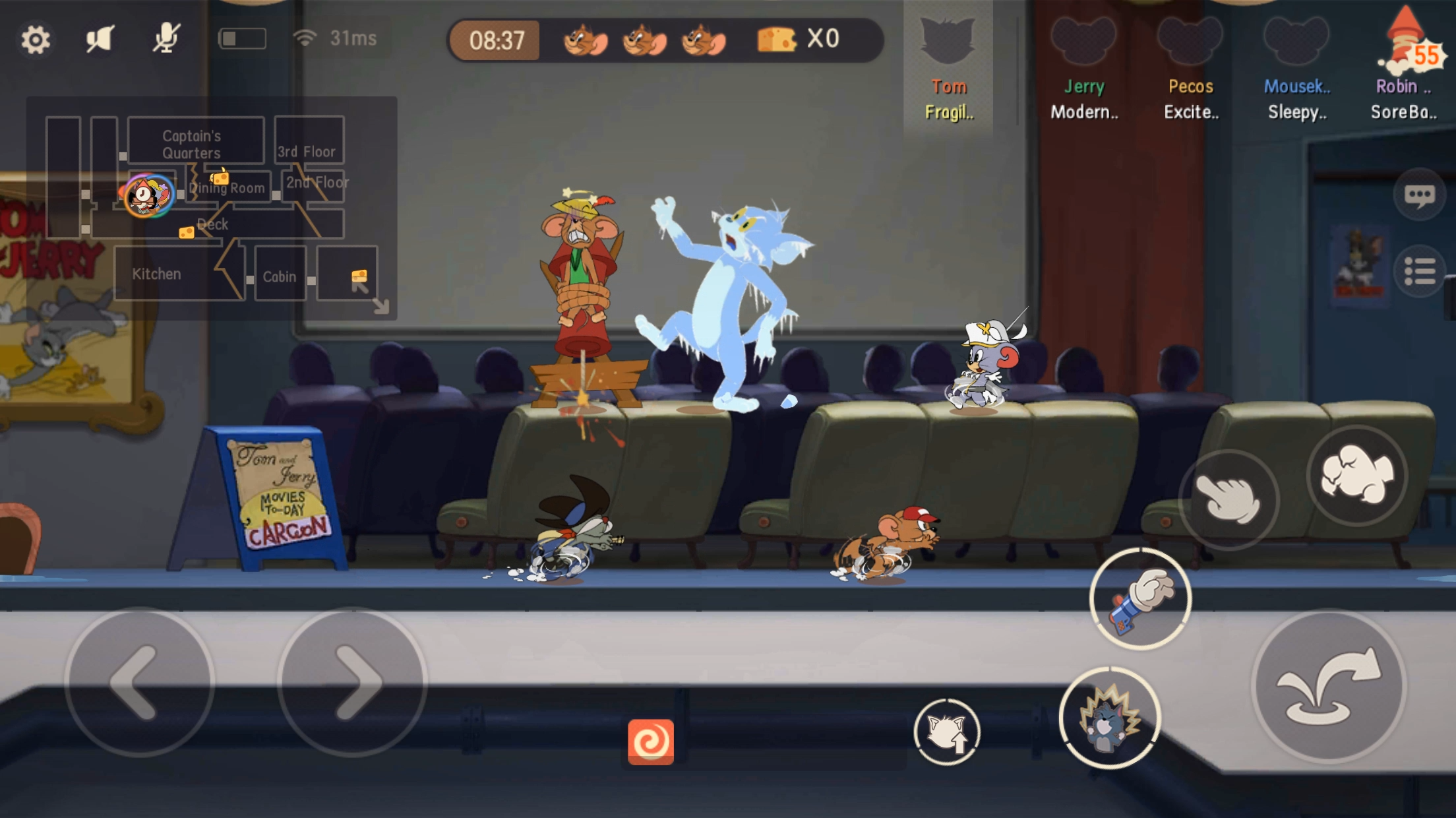 اسکرین شات 6 بازی Tom and Jerry: Chase