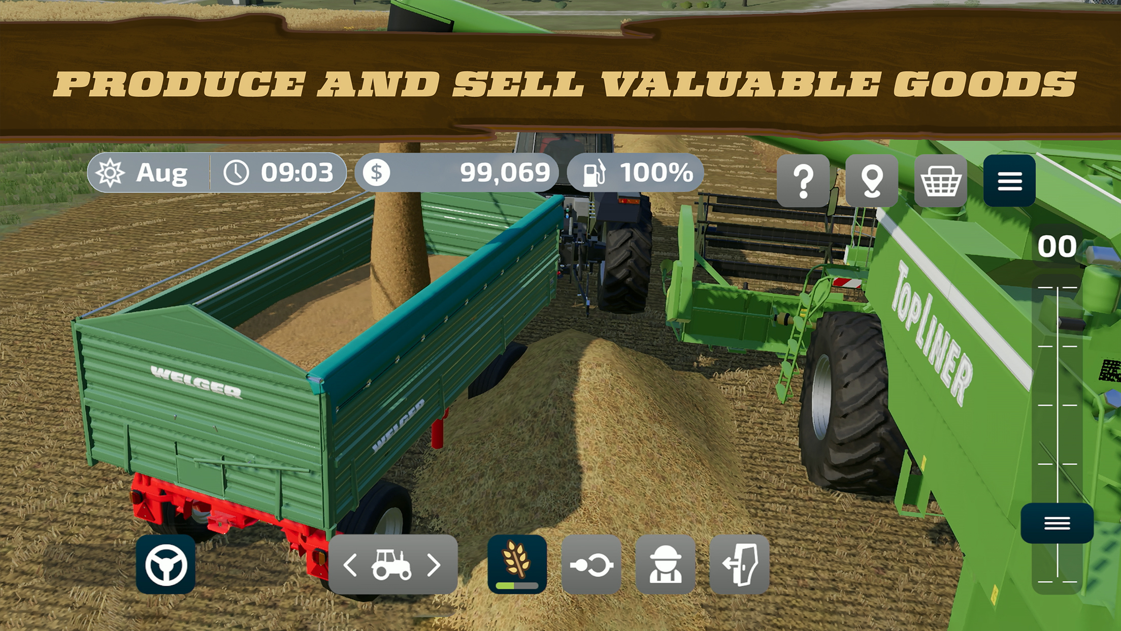 اسکرین شات 3 بازی Farming Simulator 23 NETFLIX