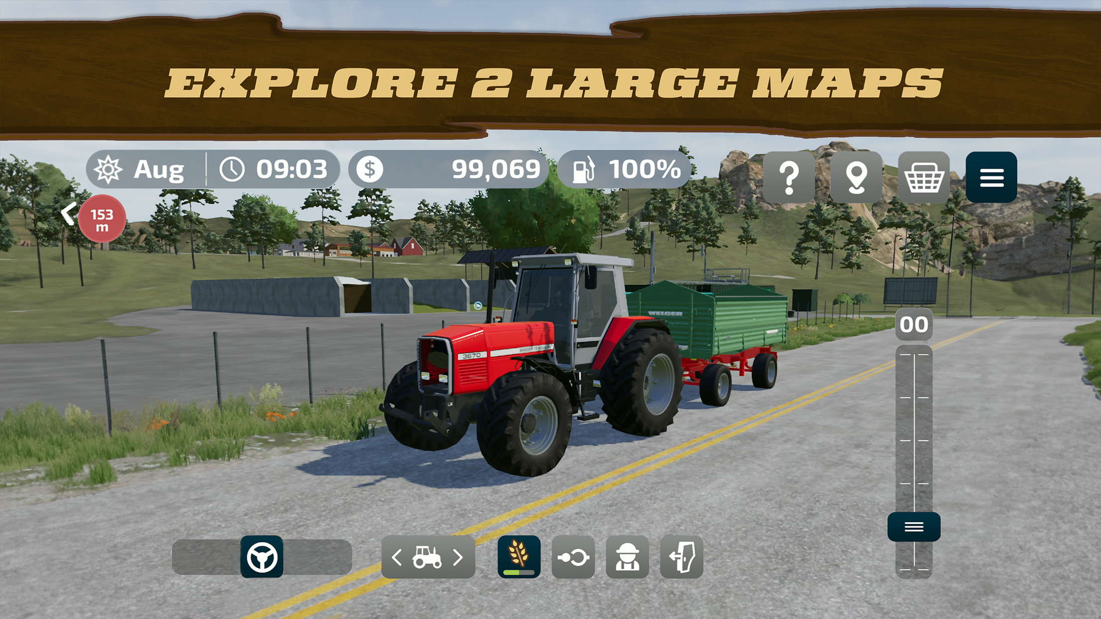 اسکرین شات 4 بازی Farming Simulator 23 NETFLIX