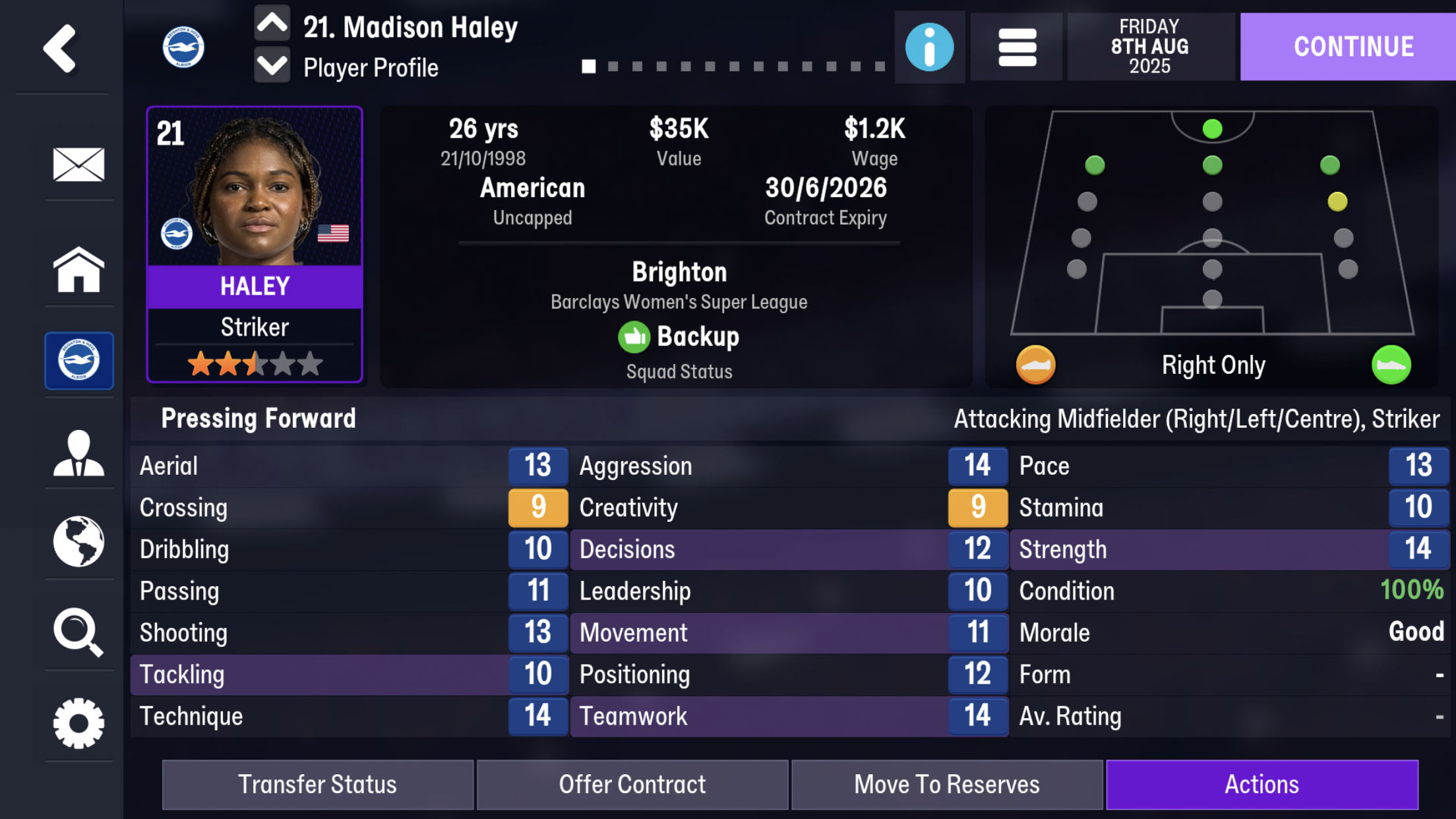 اسکرین شات 1 بازی Football Manager 26 Mobile