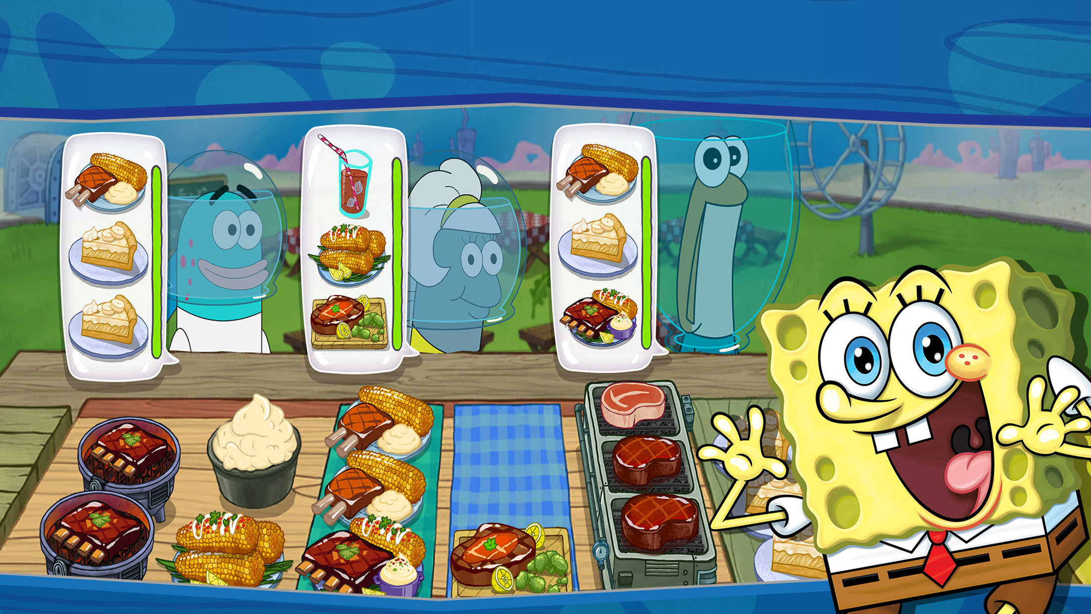 اسکرین شات 2 بازی SpongeBob: Get Cooking