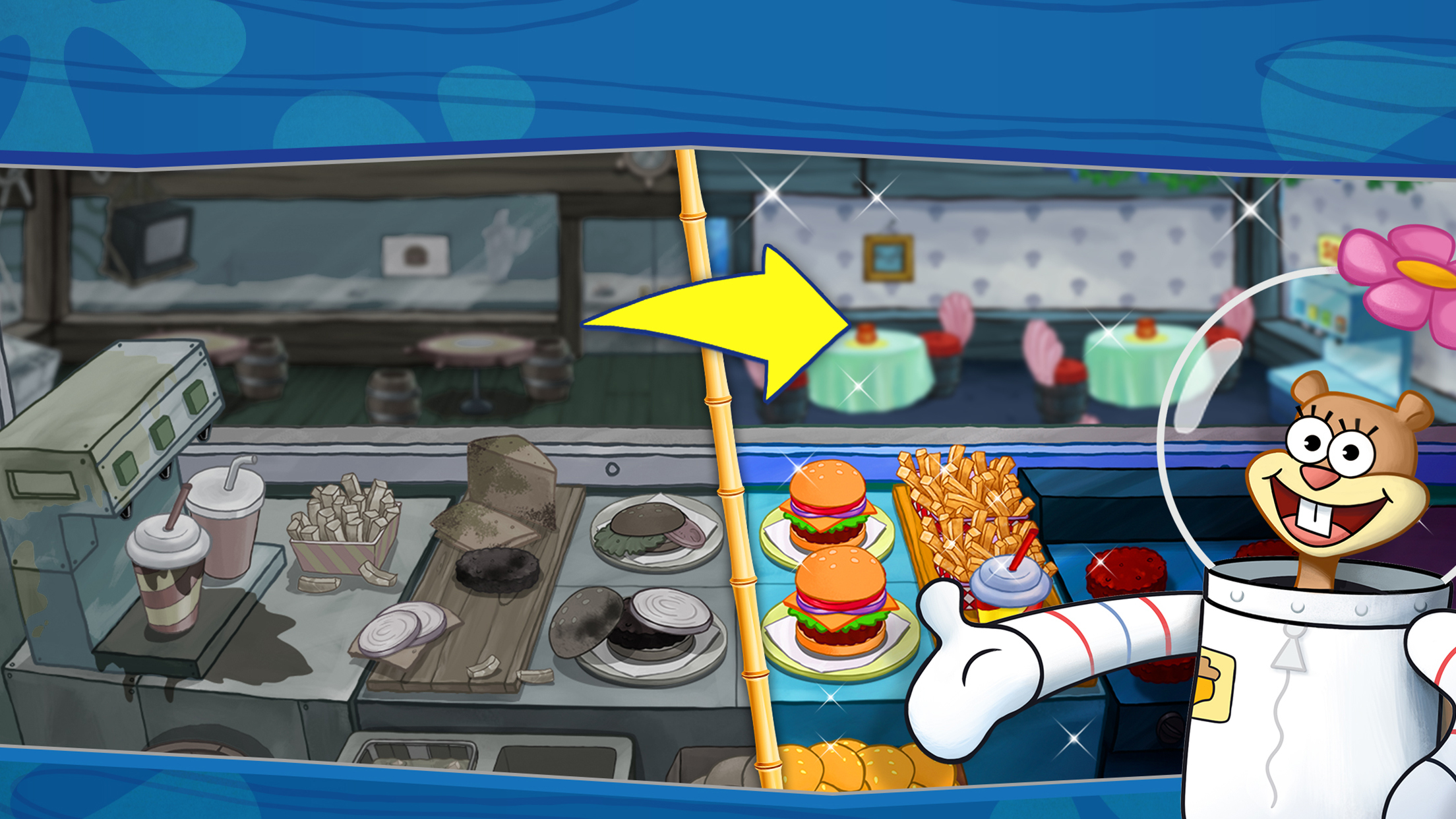اسکرین شات 6 بازی SpongeBob: Get Cooking