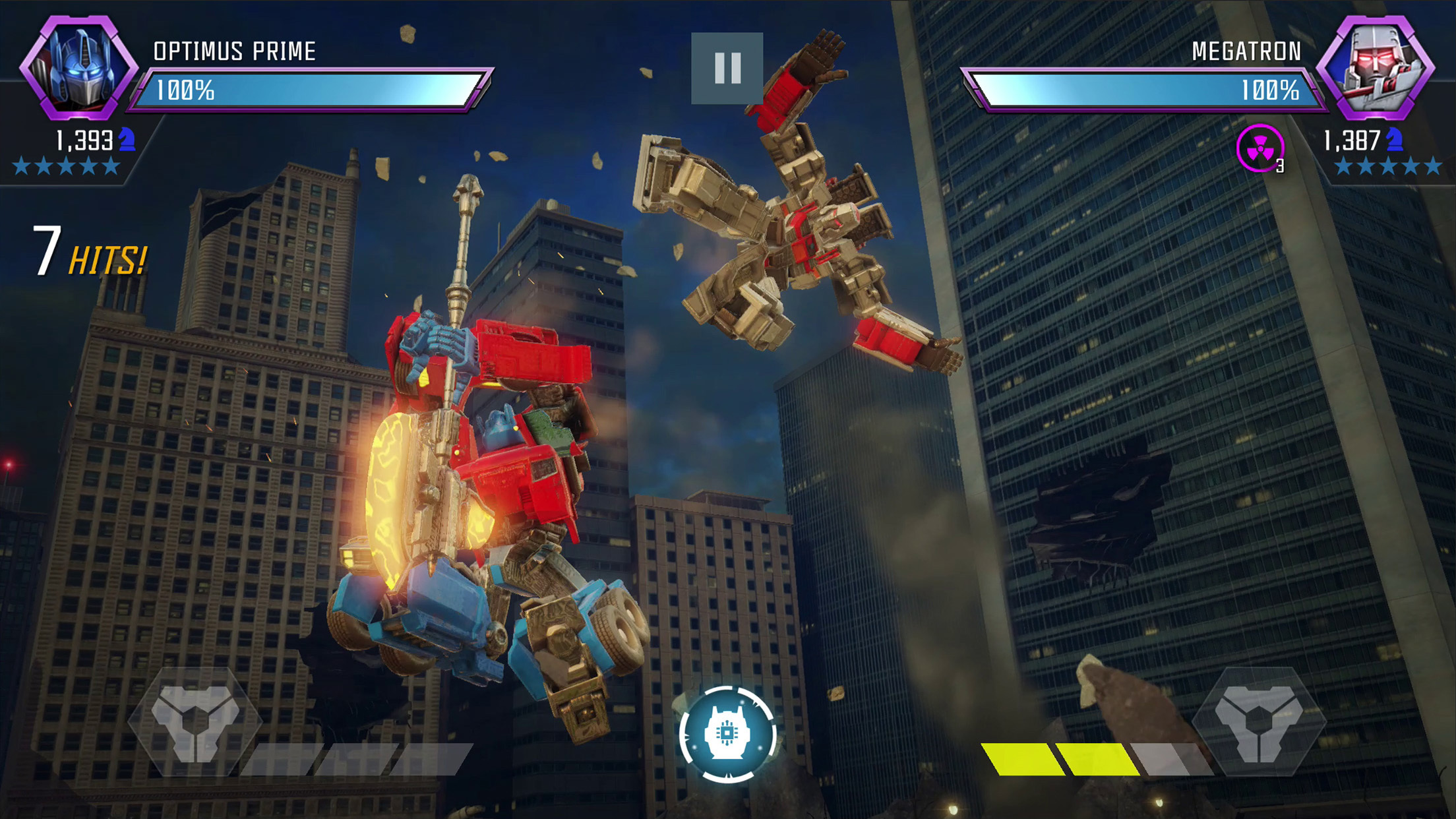 اسکرین شات 3 بازی TRANSFORMERS Forged to Fight