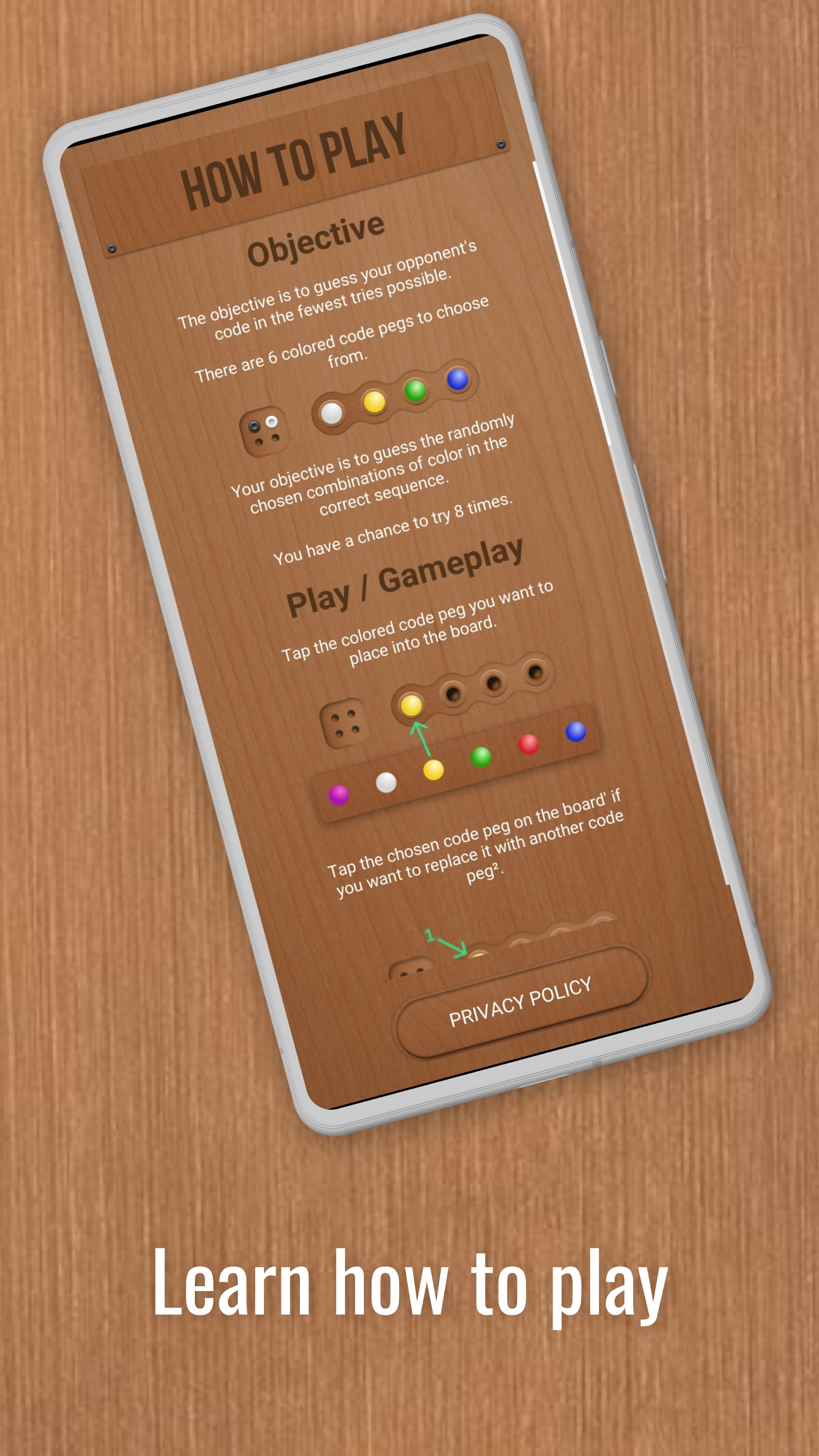 اسکرین شات 2 بازی Mastermind Board Game