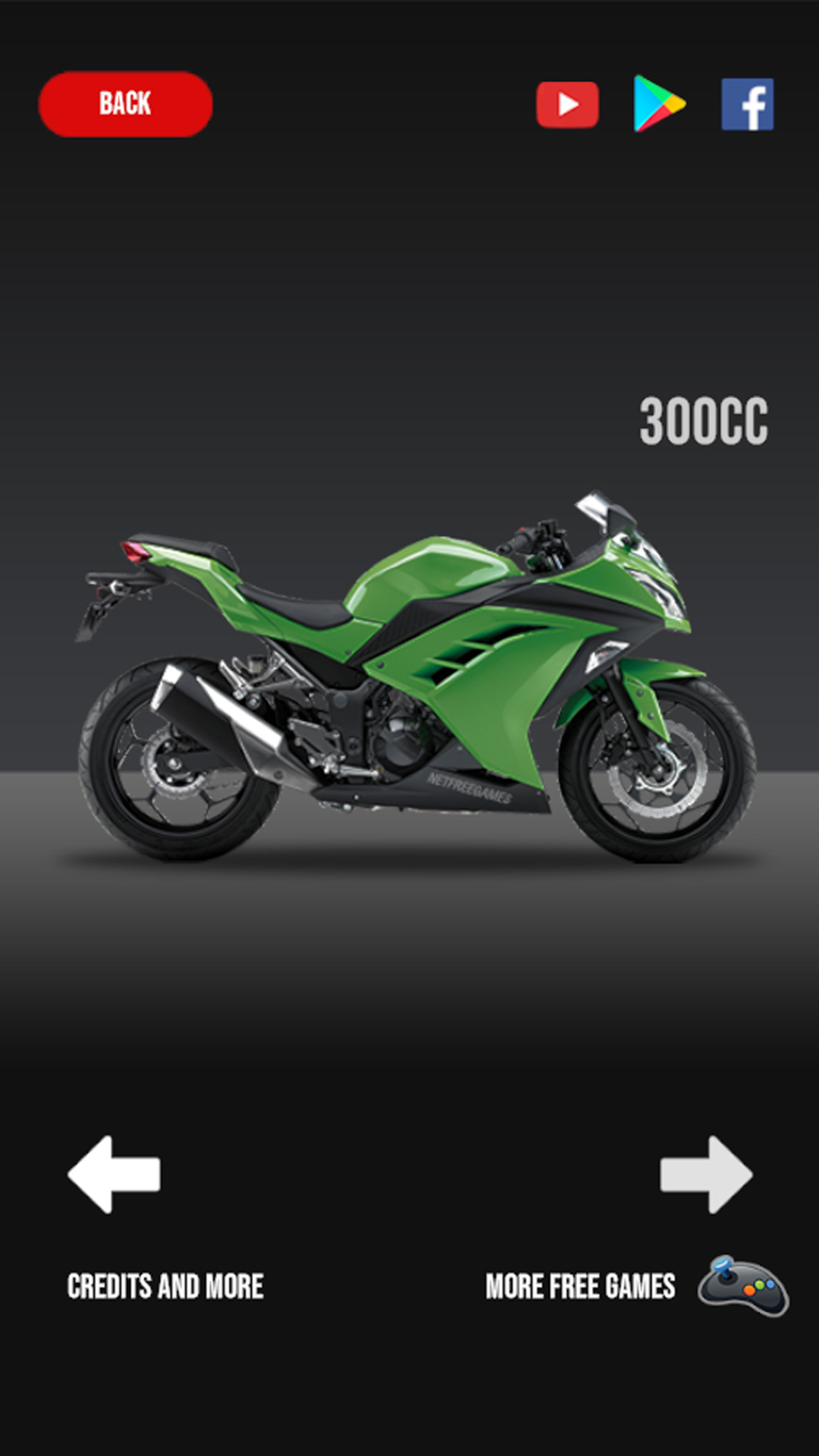 اسکرین شات 3 بازی Moto Throttle Gears