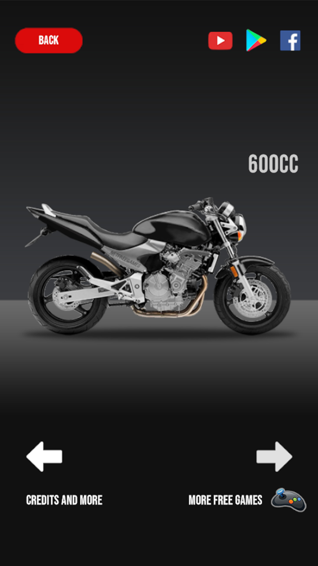 اسکرین شات 4 بازی Moto Throttle Gears