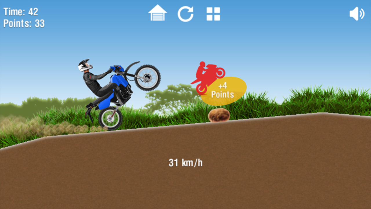 اسکرین شات 6 بازی Moto Wheelie 2 Plus