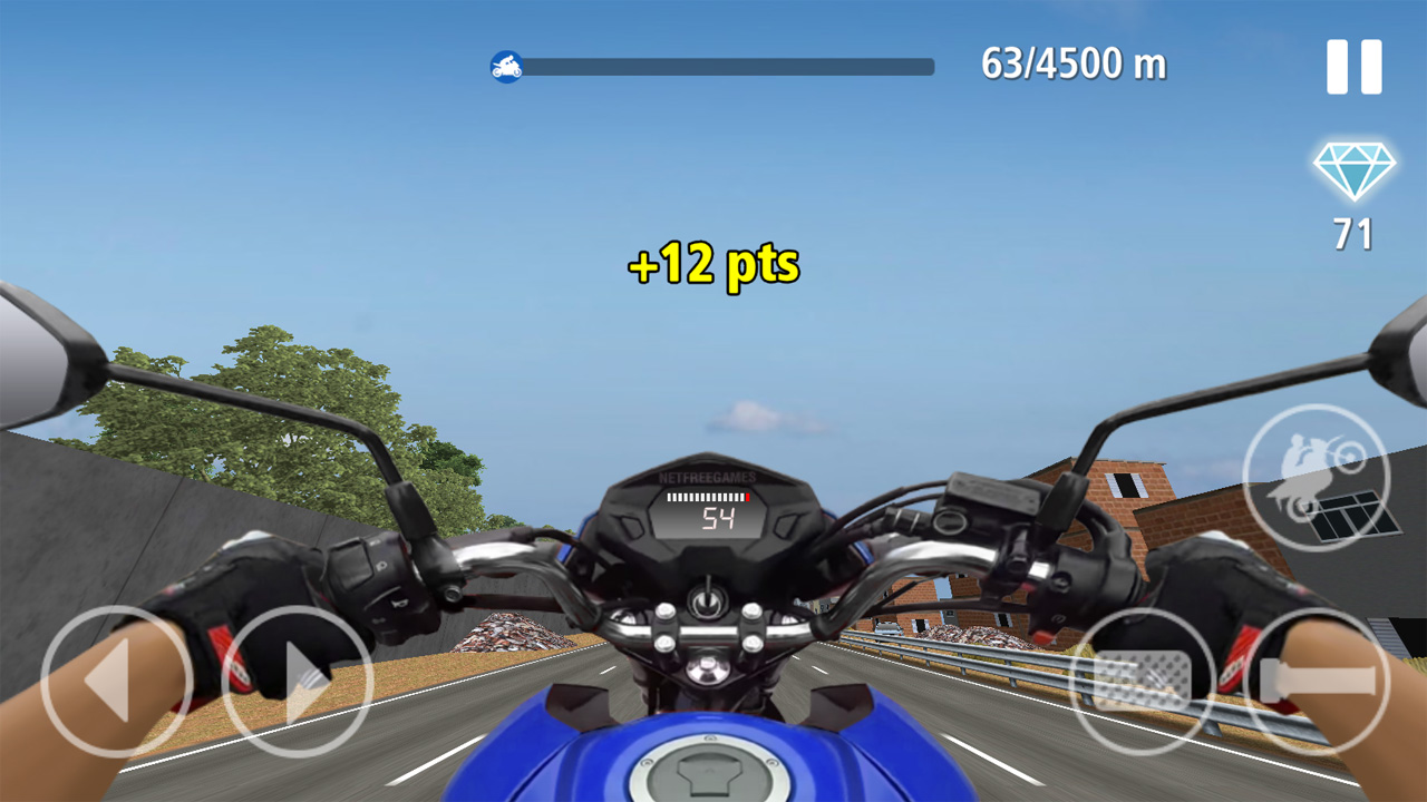 اسکرین شات 3 بازی Traffic Motos