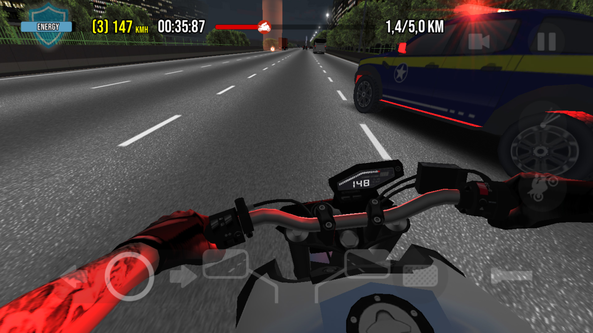 اسکرین شات 2 بازی Traffic Motos 3