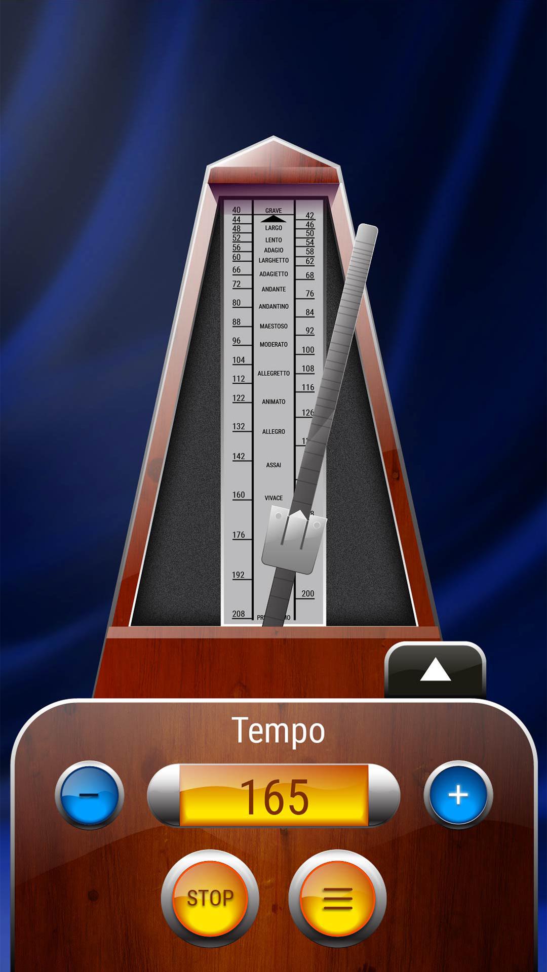 اسکرین شات 2 برنامه Classic Metronome