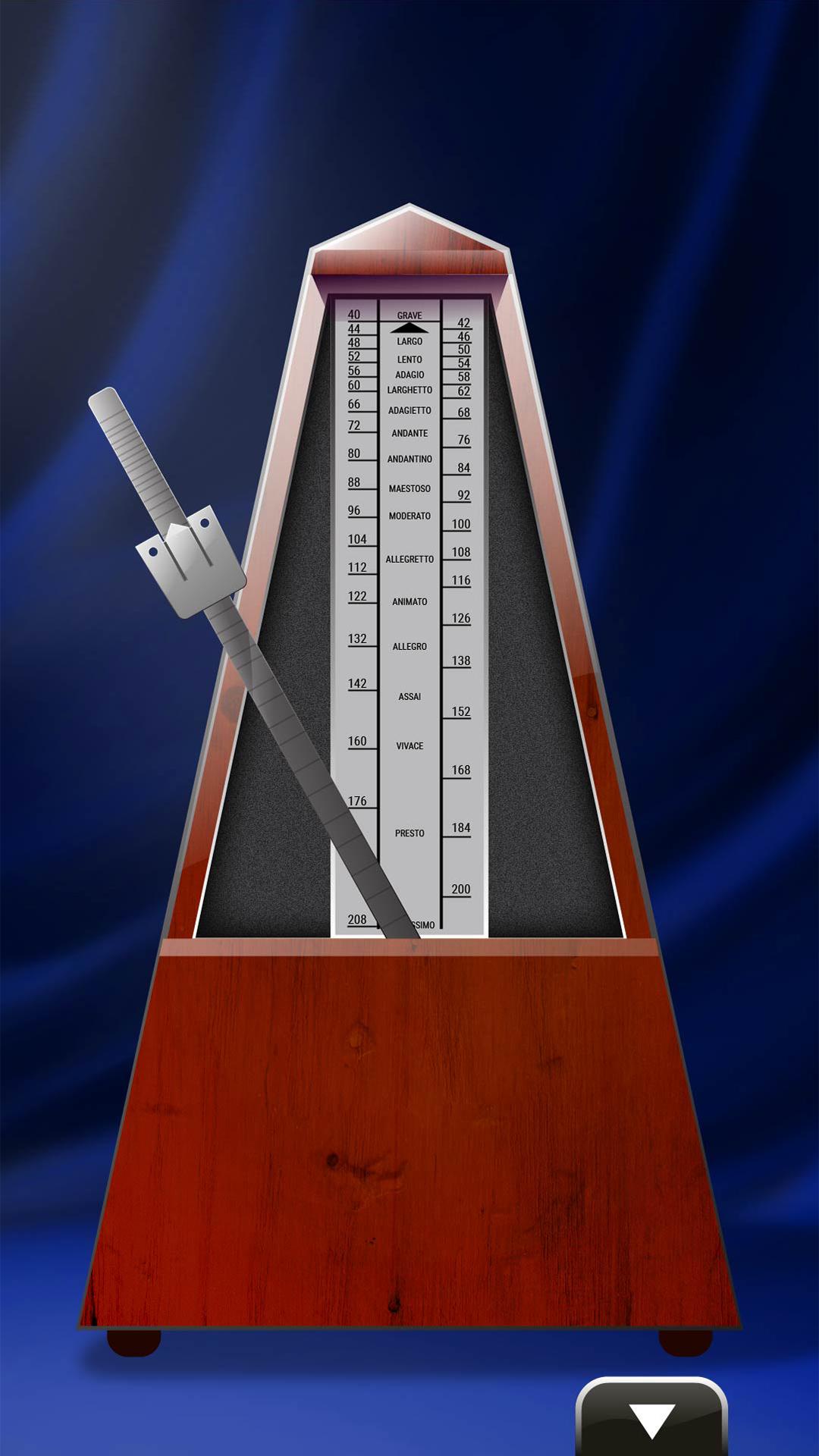 اسکرین شات 1 برنامه Classic Metronome