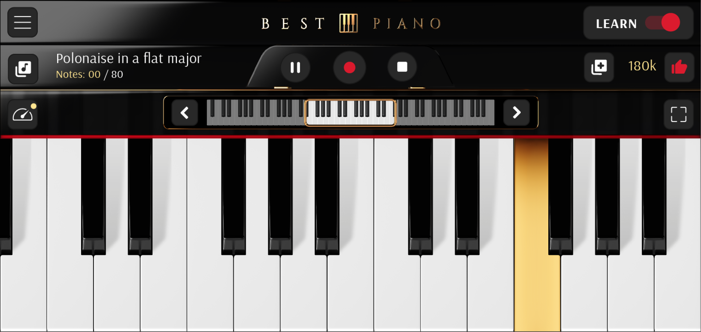اسکرین شات 7 برنامه Piano: Learn & Play Songs