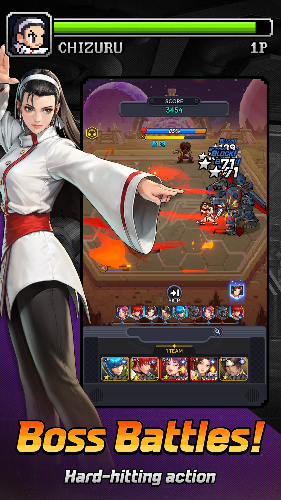 اسکرین شات 5 بازی THE KING OF FIGHTERS AFK