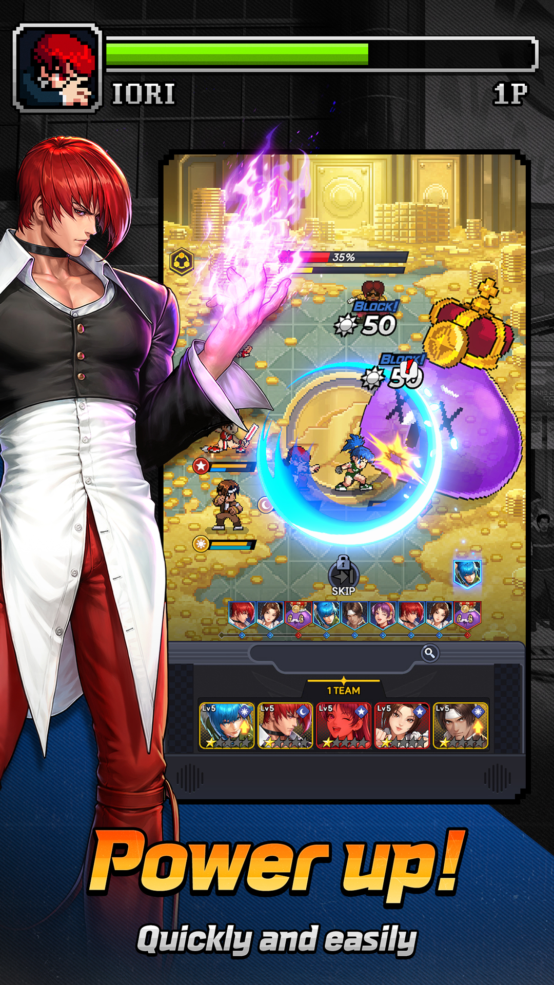 اسکرین شات 3 بازی THE KING OF FIGHTERS AFK