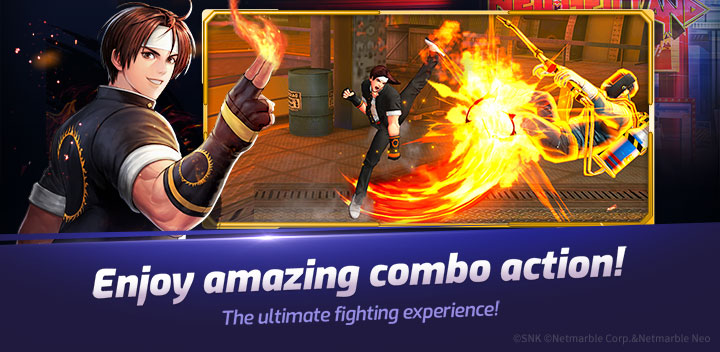اسکرین شات 2 بازی The King of Fighters ALLSTAR