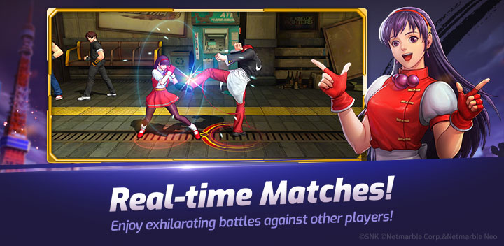 اسکرین شات 4 بازی The King of Fighters ALLSTAR
