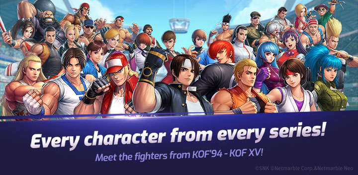 اسکرین شات 1 بازی The King of Fighters ALLSTAR