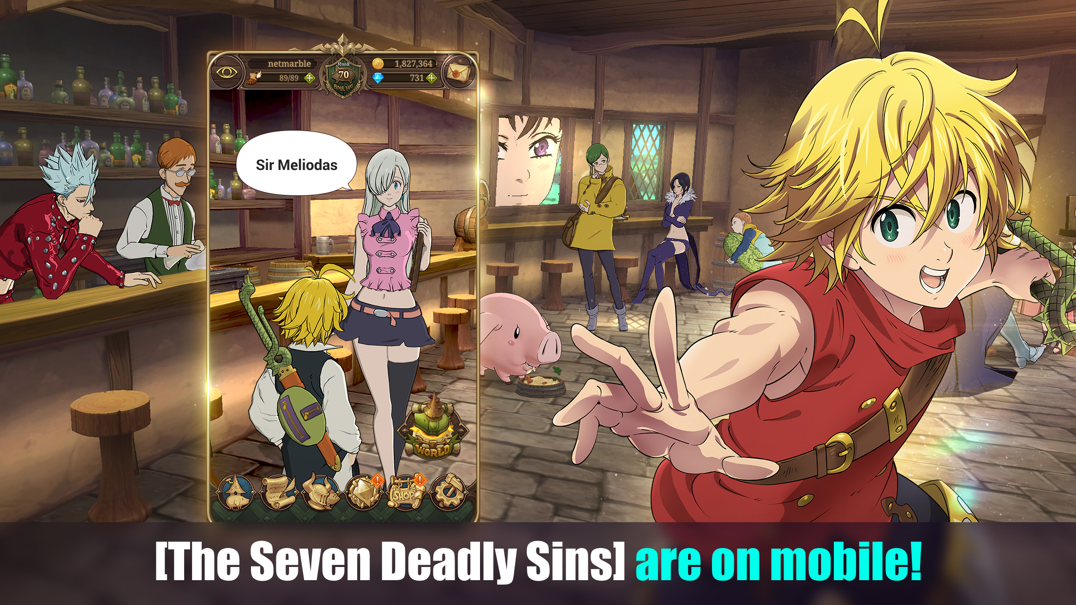 اسکرین شات 1 بازی The Seven Deadly Sins