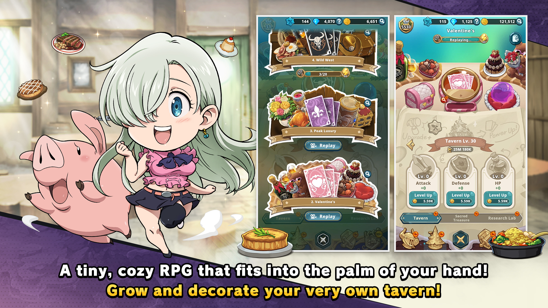 اسکرین شات 5 بازی The Seven Deadly Sins: IDLE