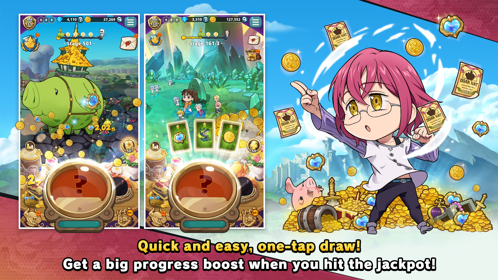 اسکرین شات 4 بازی The Seven Deadly Sins: IDLE