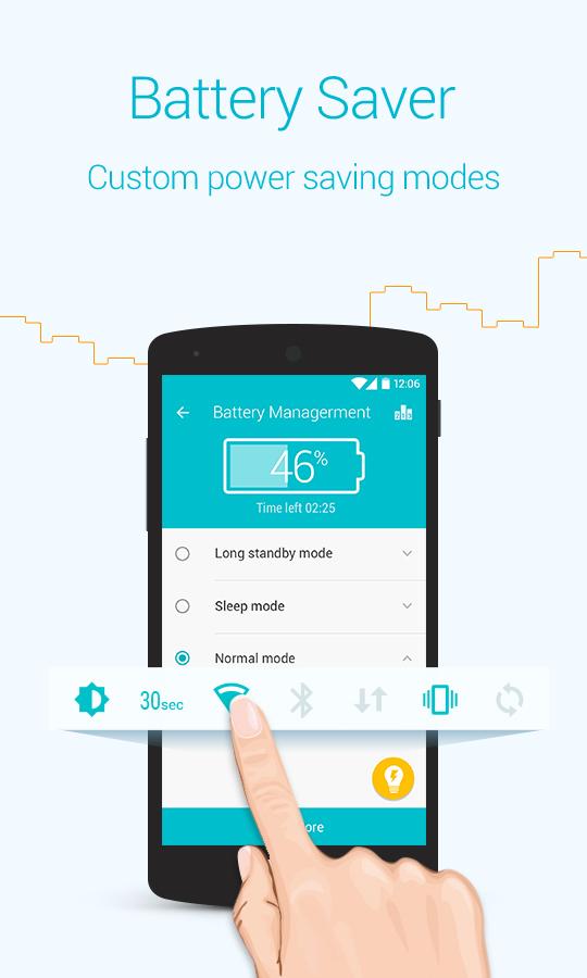 اسکرین شات برنامه Booster & Cleaner - Keeps fast 4
