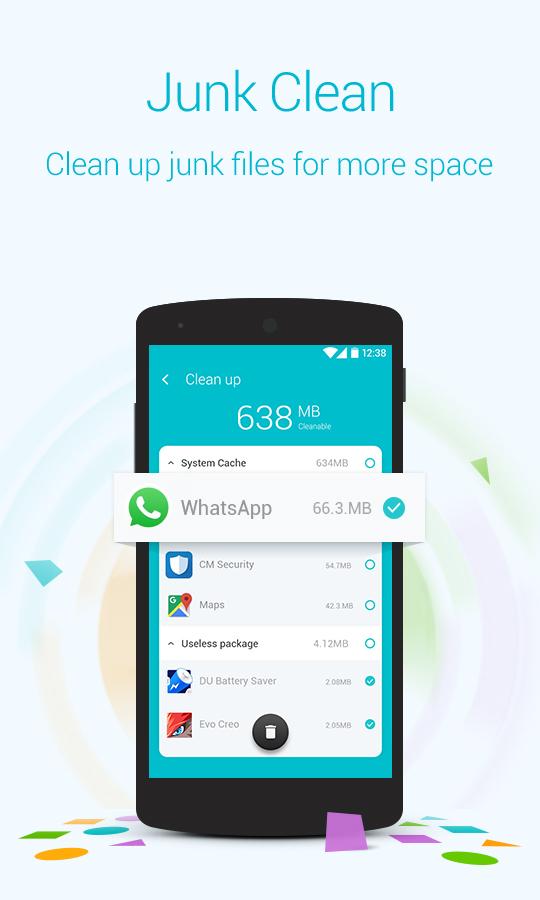 اسکرین شات برنامه Booster & Cleaner - Keeps fast 2