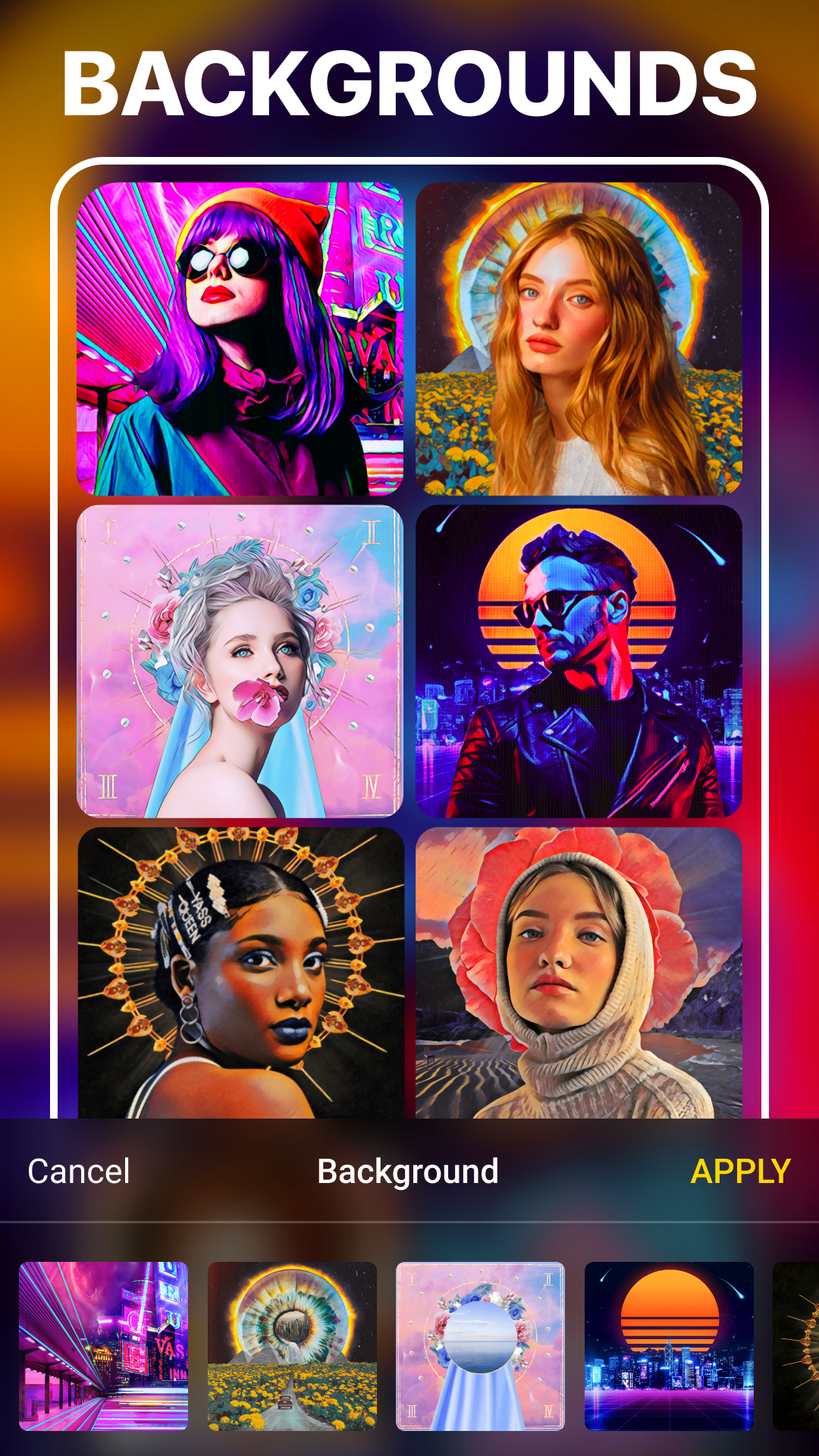 اسکرین شات 4 برنامه Prisma Art Effect Photo Editor