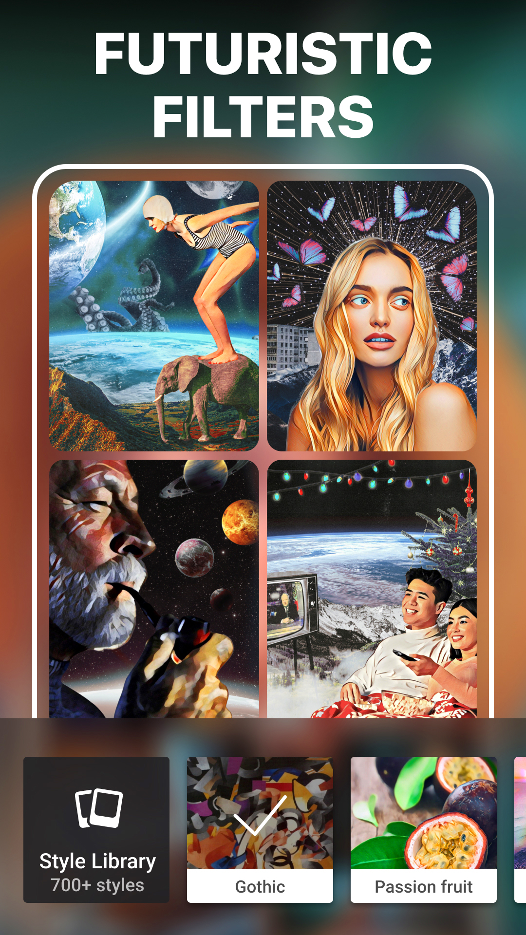 اسکرین شات 6 برنامه Prisma Art Effect Photo Editor